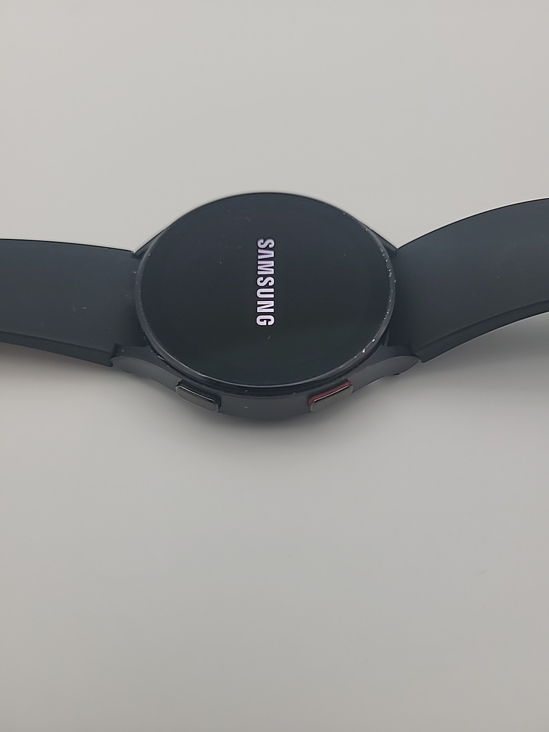 Samsung Galaxy Watch4 SM-R870 44mm Aluminum Case with Sport Band – Black A+ Good
