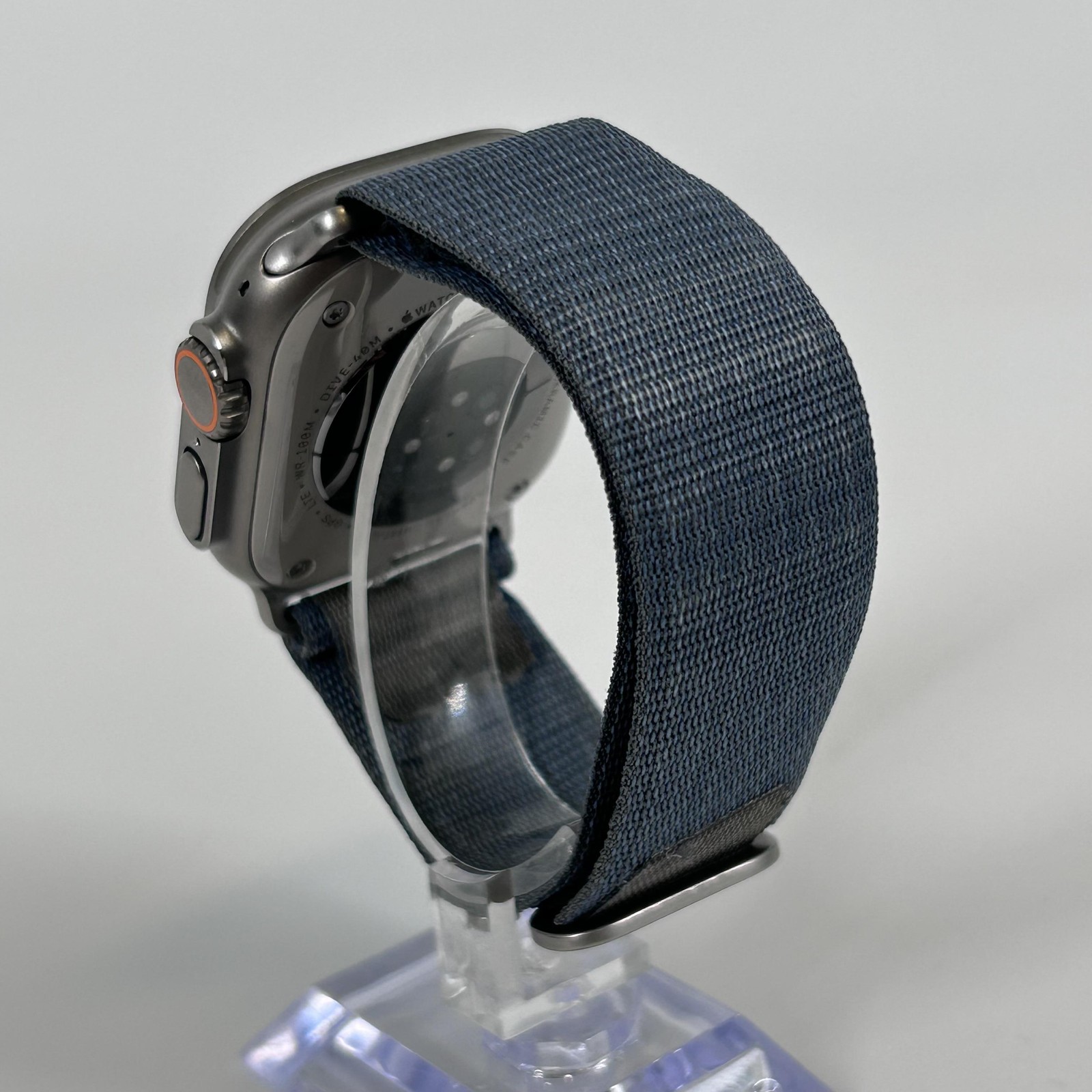 Apple Watch (Ultra) 49mm Titanium (LTE) w/Blue Alpine Loop – Very Good Condition