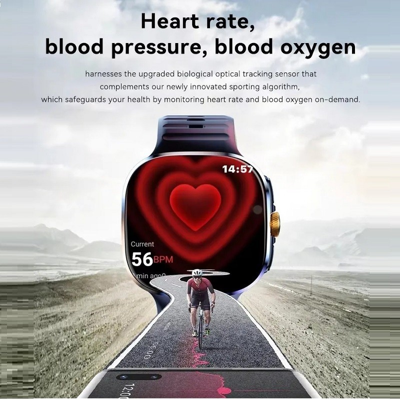 2.4″ Large Screen Smartwatch M99 4G SIM Card Android 10 3GB+32GB 2100mAh NFC