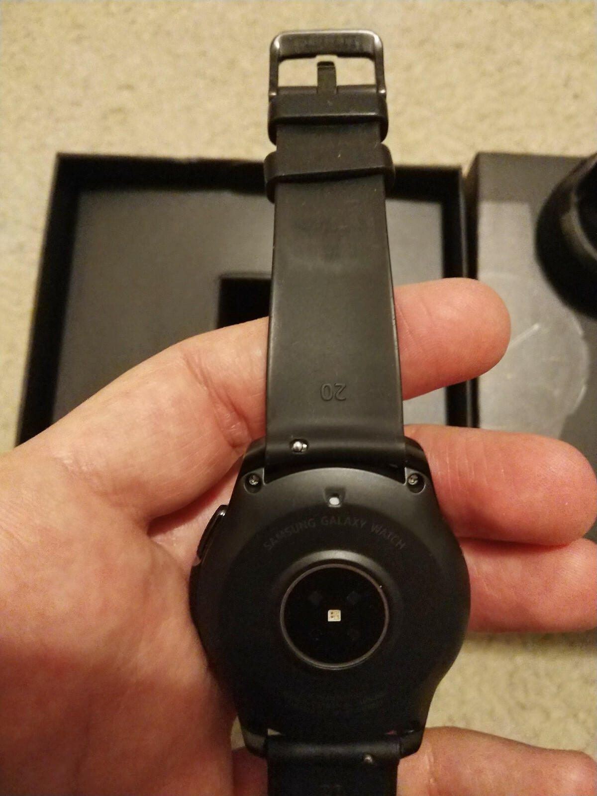 Samsung Galaxy Watch SM-R810 42mm Bluetooth Midnight Black, READ
