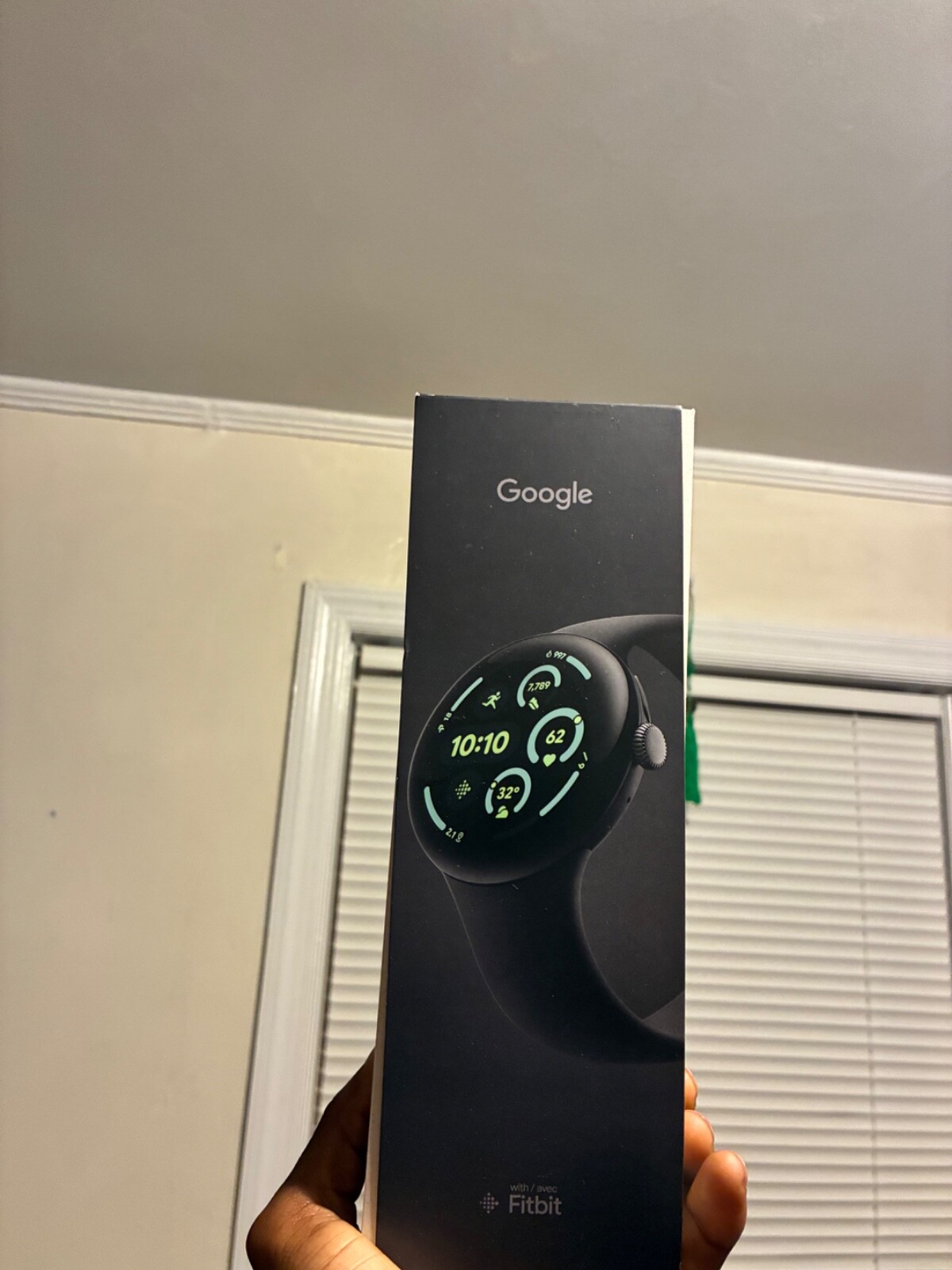 Google Pixel Watch 41mm Polished Silver Stainless Steel Case with Charcoal…