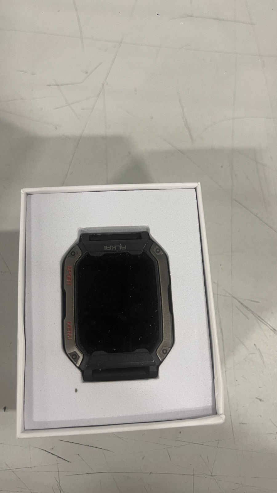 ALKAI N27 Smart watch Outdoor with black sports band/waterproof