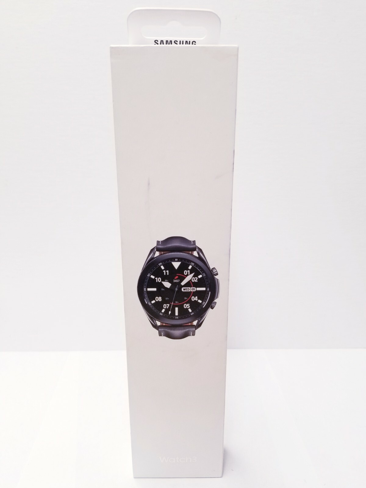 Samsung Galaxy Watch3 SM-R840 45mm Stainless Steel Case with Leather Strap SEAL