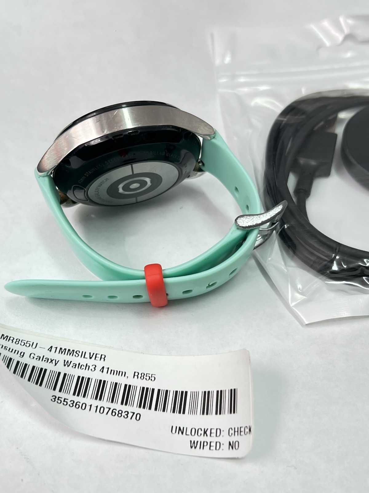 Samsung Galaxy Watch3 SM-R855 41mm Mystic Silver Stainless Steel Case