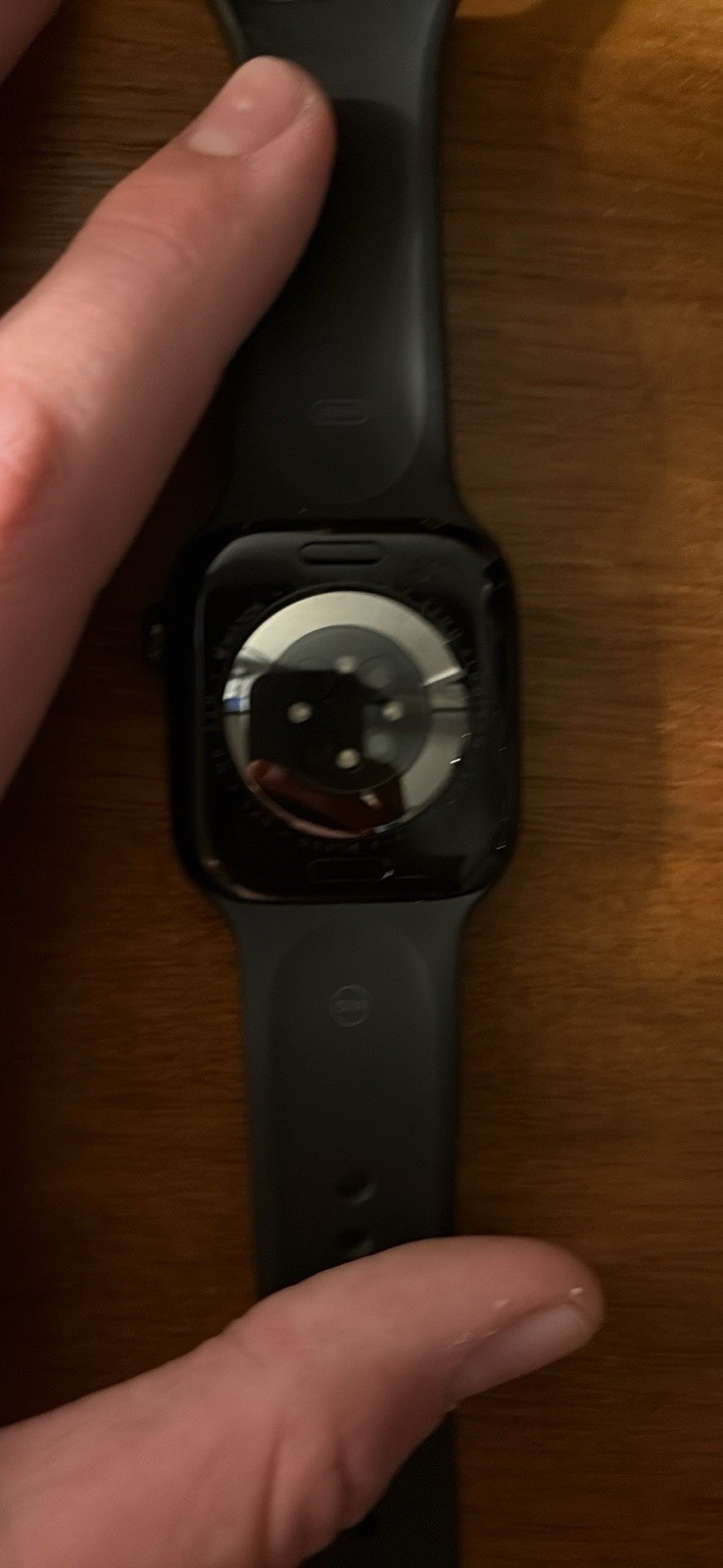 Apple Watch Series 10 GPS + Cellular, 42mm Jet Black Sport Band