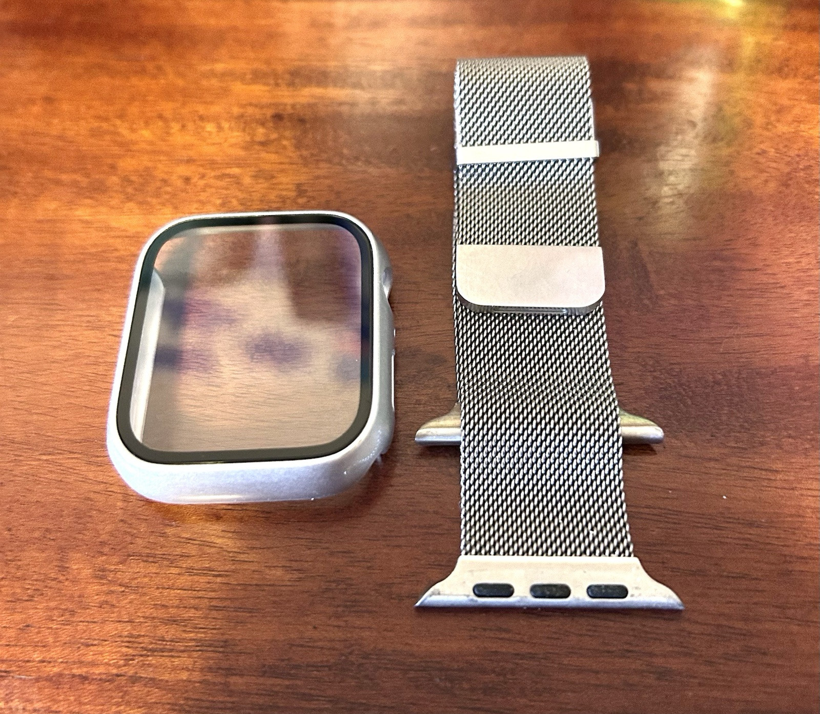 Apple Watch Series 7 45mm aluminum & ceramic case Ion X Glass GPS LTE WR-50M