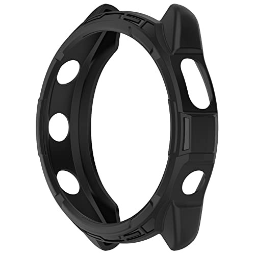 1 Pack Cover for Garmin Forerunner 965 Case Soft TPU Anti-Scratch Bezel Bumper