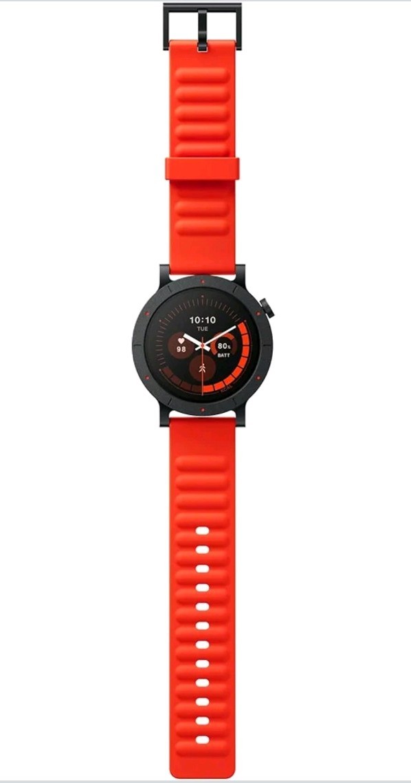 Nothing Watch 3 Pro Smartwatch 1.43″ AMOLED Fitness Tracker Orange Silicone Band