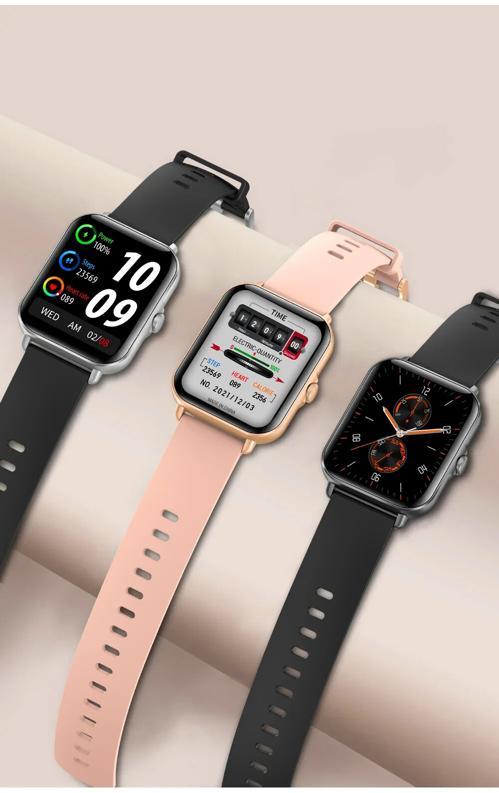 2022 New BT Answer Call Smart Watch Men Full Touch Dial Call Fitness Tracker IP6