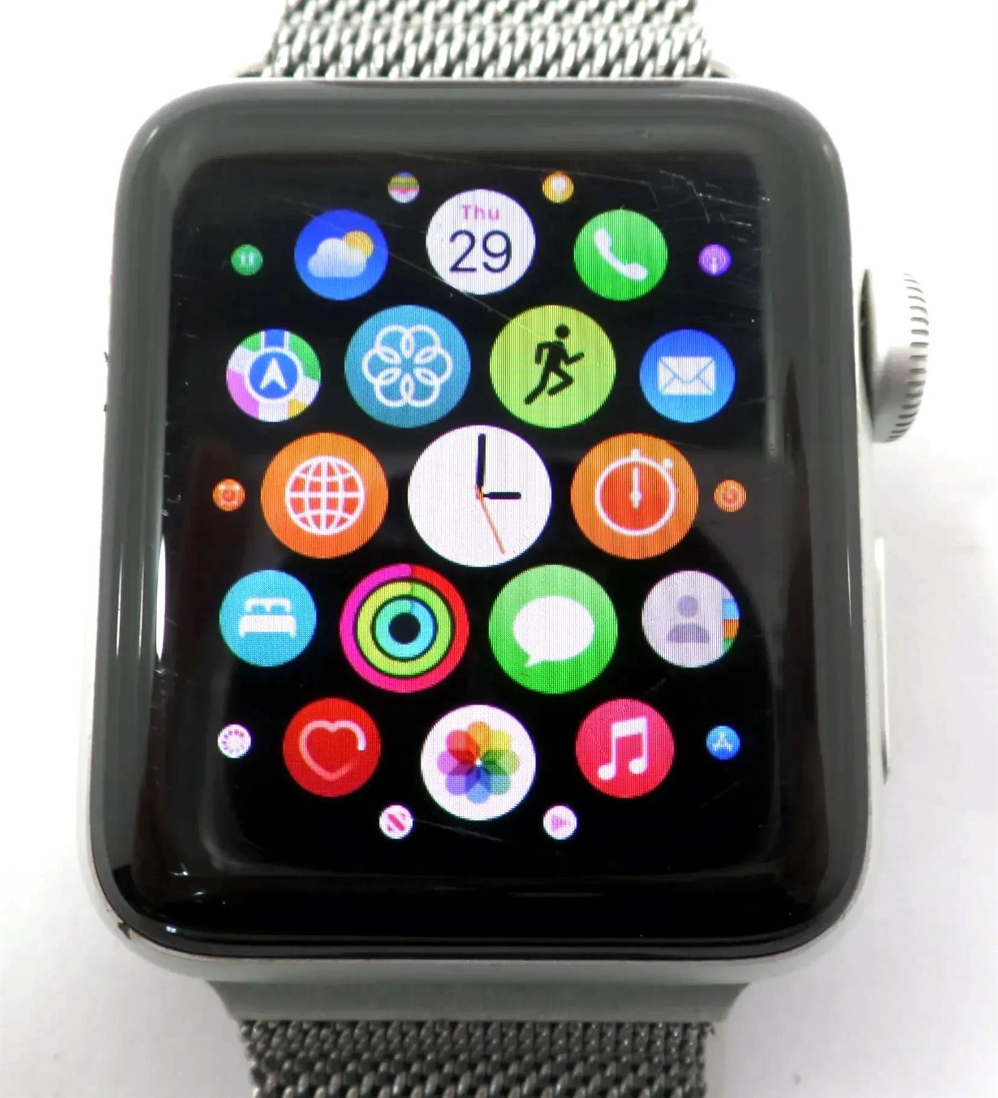APPLE Watch Series 3 GPS – 38MM Aluminum Case A1858 – Silver