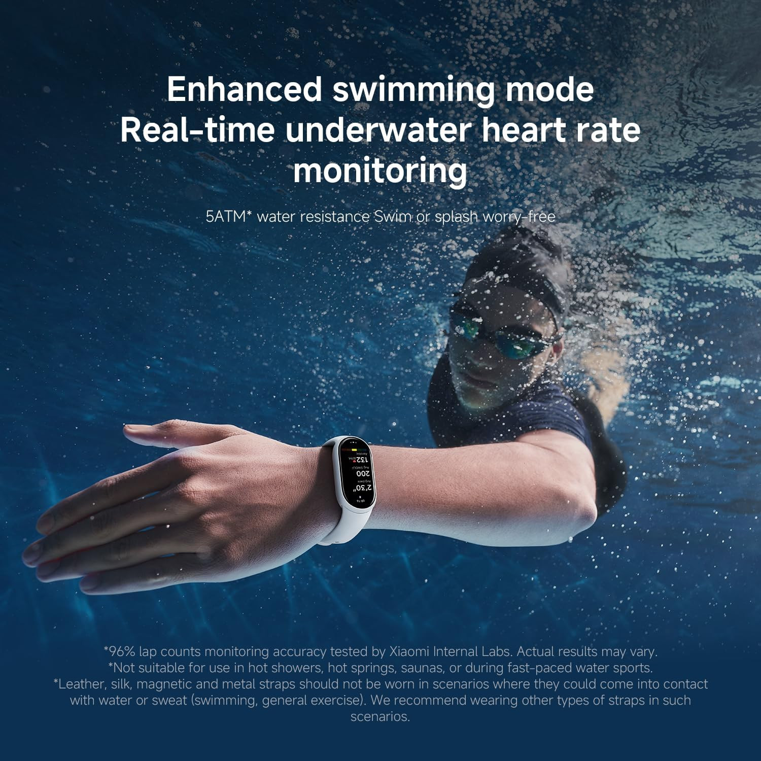 Mi Smart Band 10 (2025) Global Version – 1.72″ AMOLED Display | 21 Days Battery