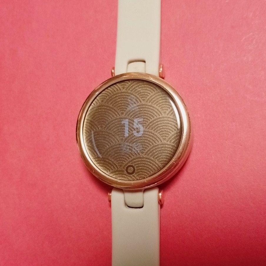 GARMIN LILY Smartwatch Bluetooth Black Womens GPS Sport Watch Working Used