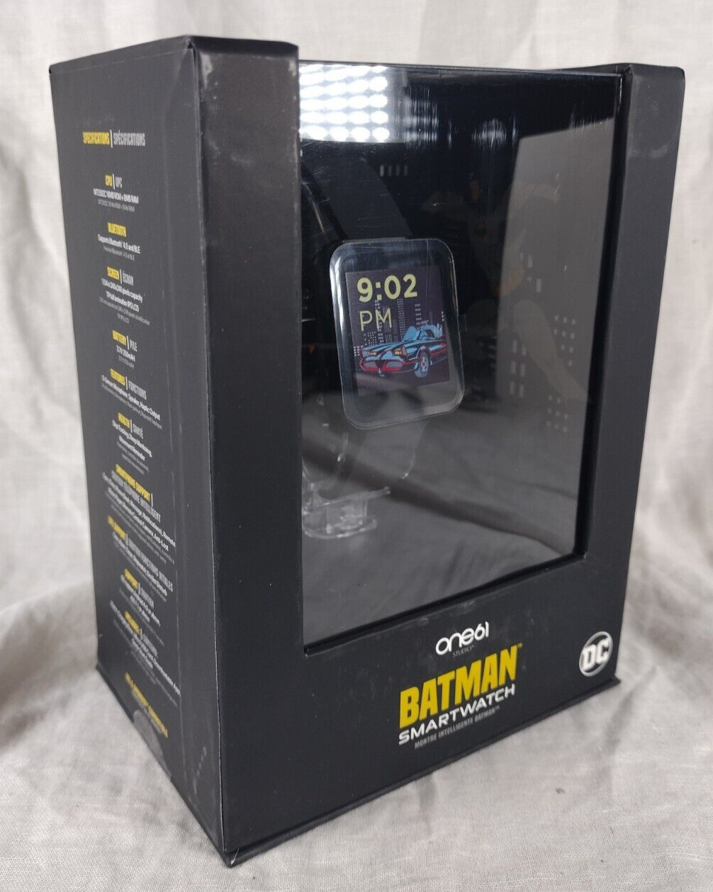 NEW – Batman DC Collectible Smart Watch 1966 Tv Series One61 Bioworld