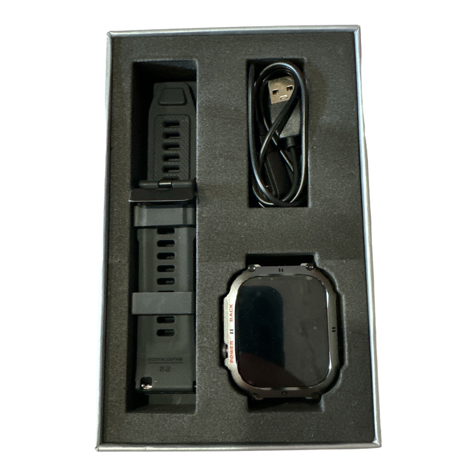 Men’s Smart Watch – Fitness Tracker w/ GPS, Heart Rate Monitor & Sports Design –