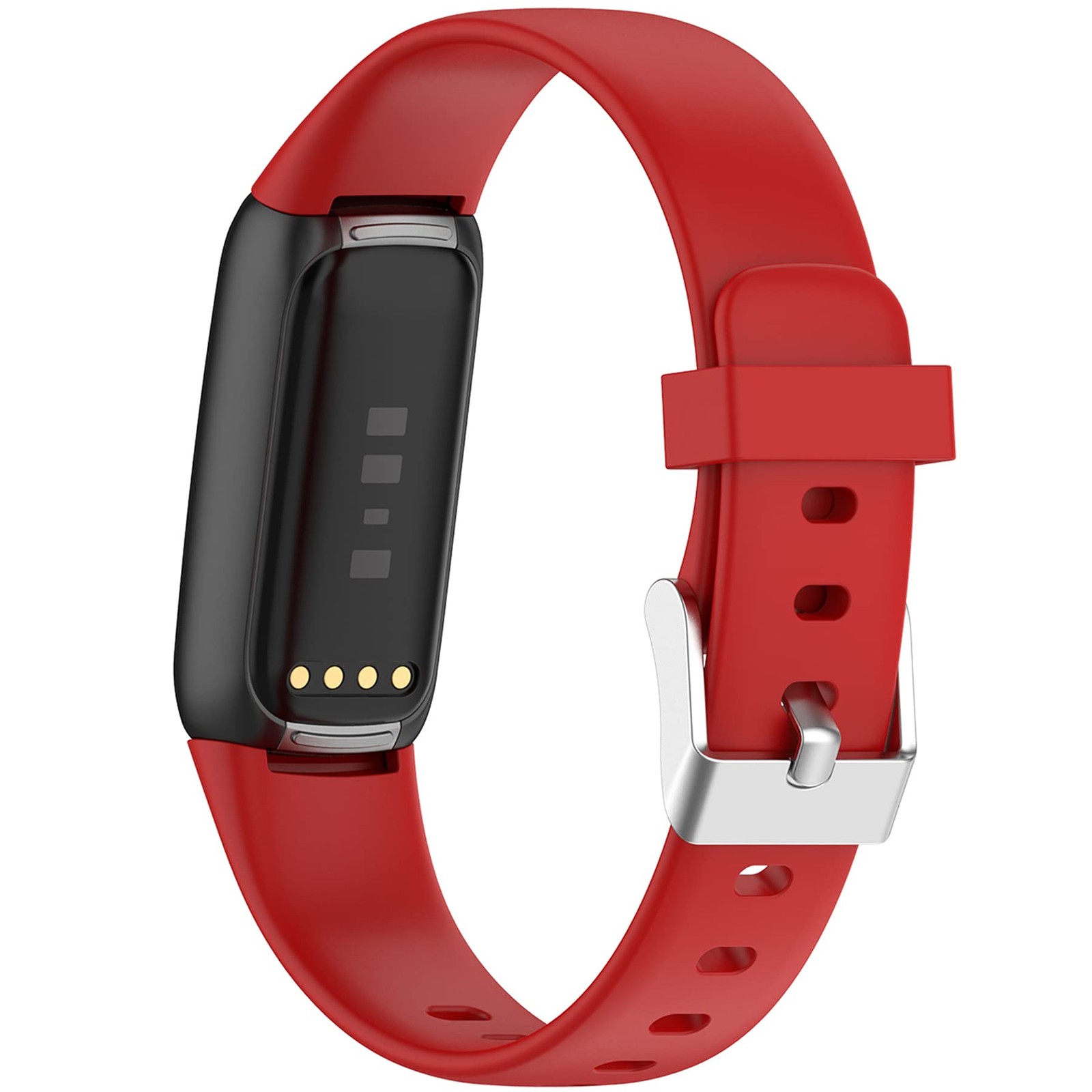Fit for Fitbit Luxe Bands, Adjustable Soft Silicone Band Straps Wristbands Br…