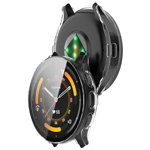 1 Pack Garmin Venu 3S 41mm Watch Case for Women Men Scratch Resistant Shock Abso