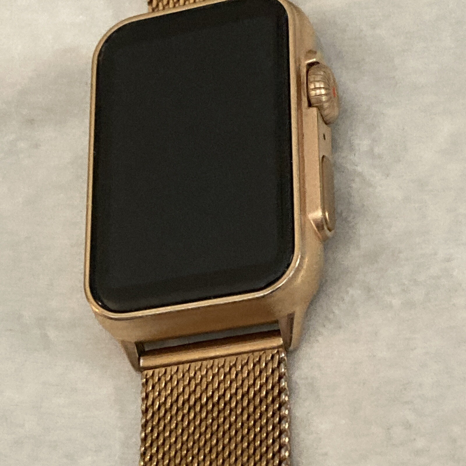 Avii Houge Smart Bracelet Rose Gold Mesh Adjustable Band Watch Unisex