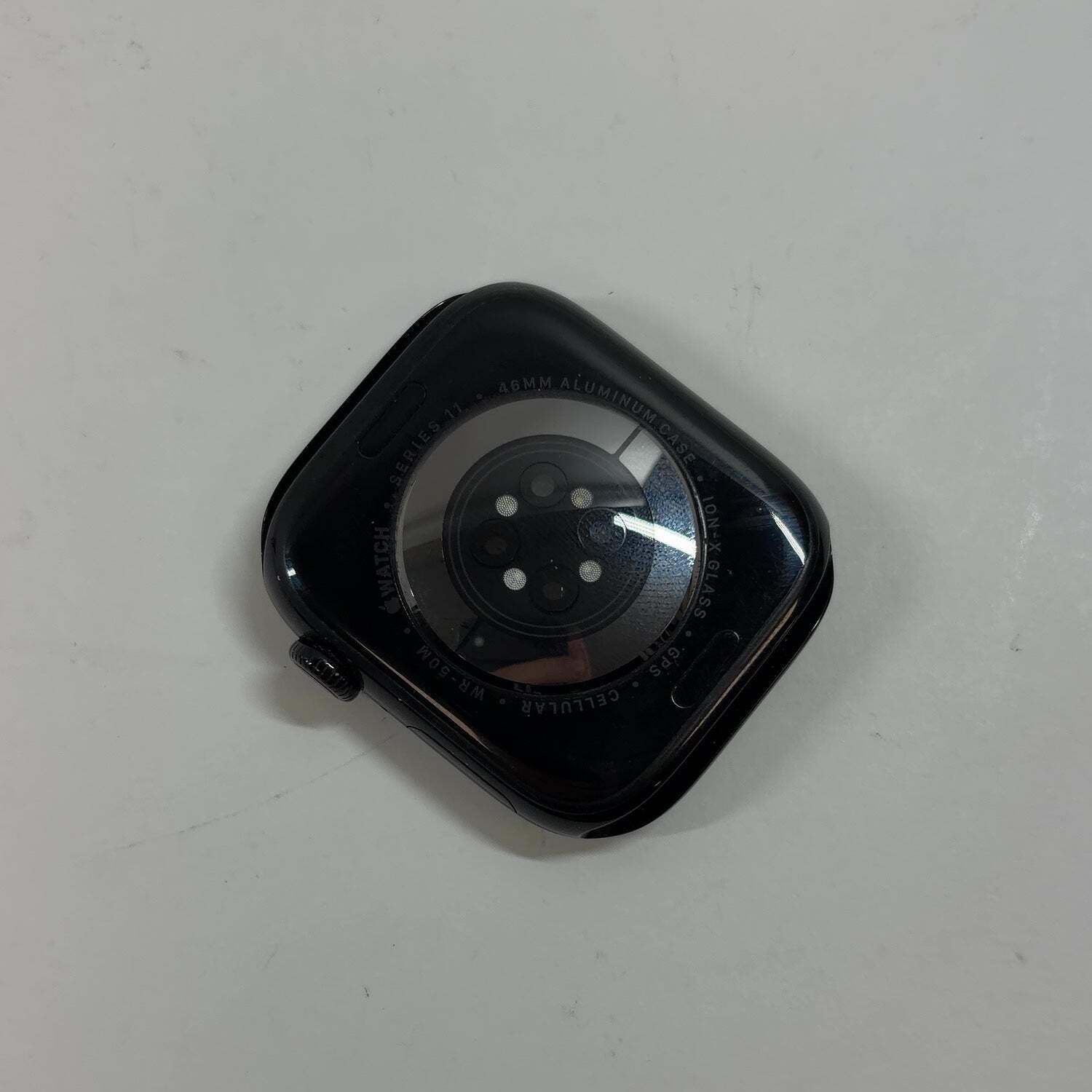 GPS Only Apple Watch Series 11 46MM Jet Black Aluminum Black Sport Band MFC44LW/