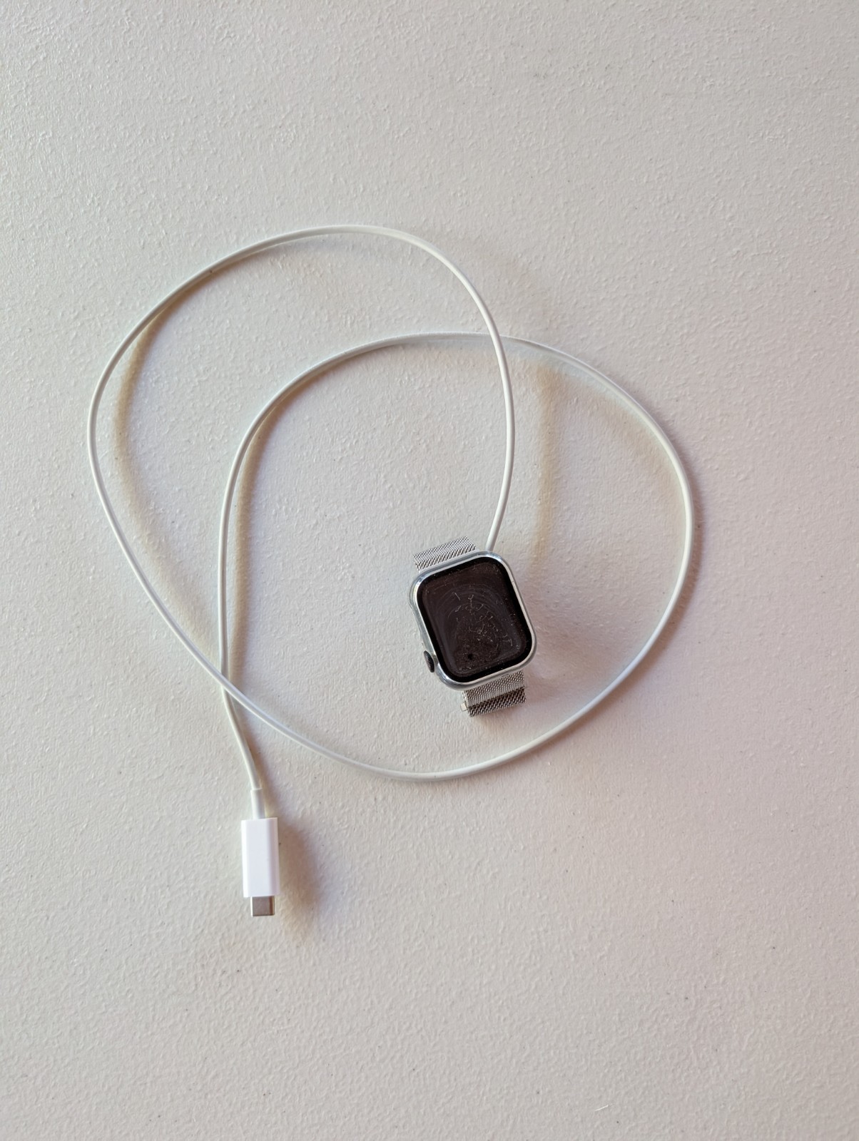 2024 S6 Smart Watch And Charging Cord Used