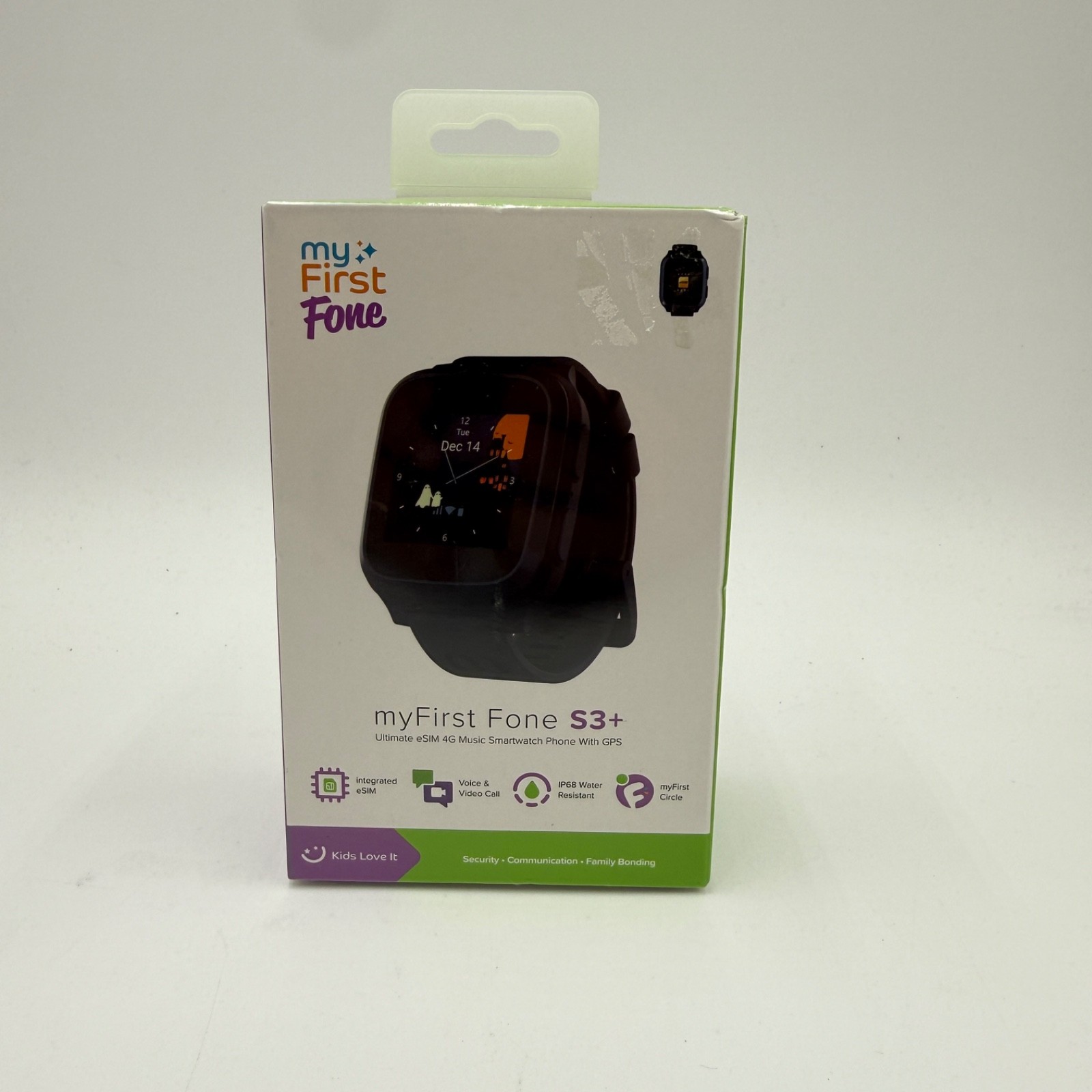 myFirst Fone S3+ Kids Smartwatch Space Blue GPS 4G Heart Rate 2MP Camera