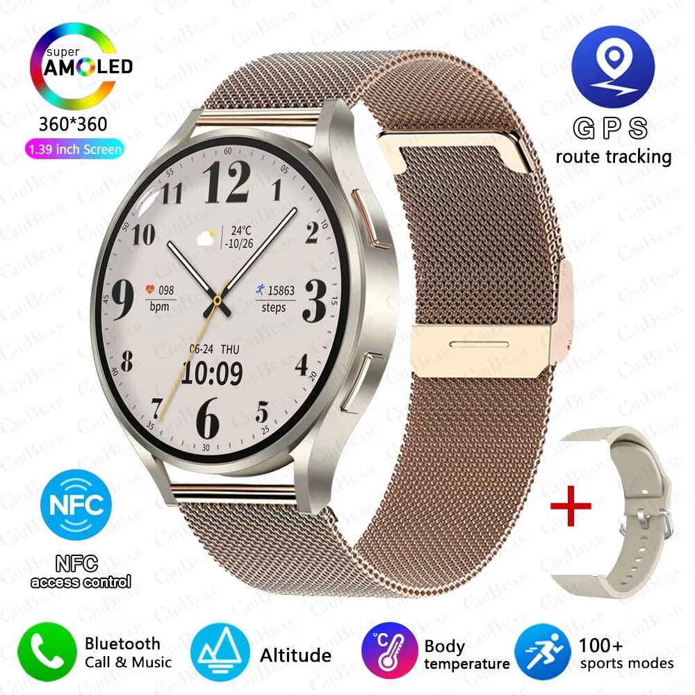 Galaxy Watch 6 – Smartwatch for Men & Women, GPS, NFC, Bluetooth Call, H