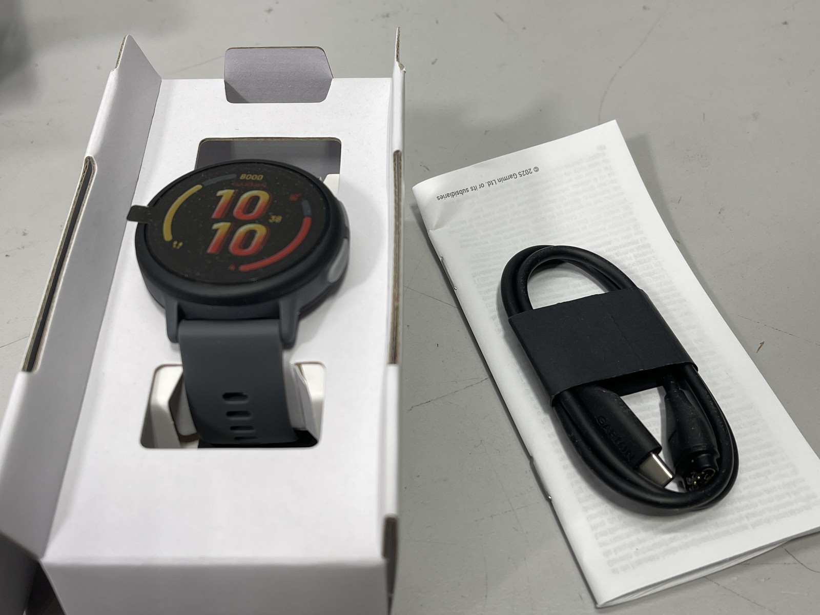 Garmin Bounce 2 Kids Smartwatch Calling Messaging & Location Features Slate Gray