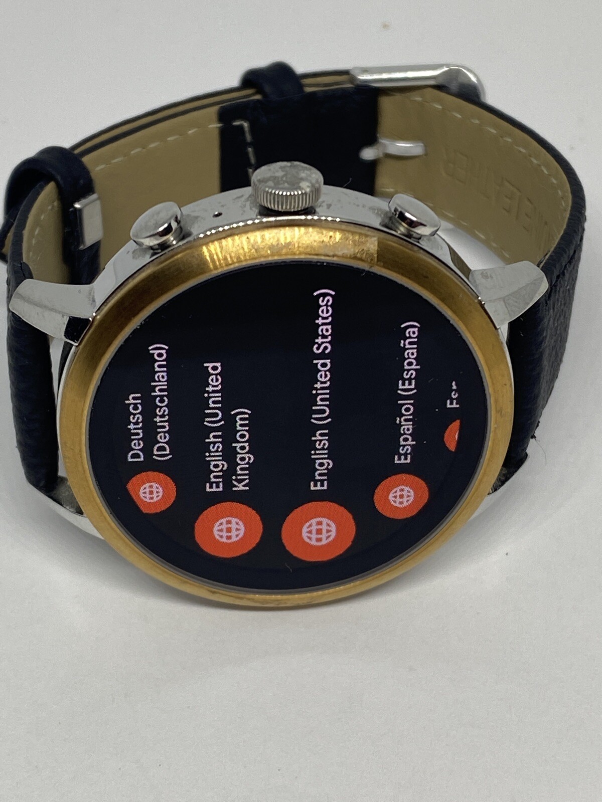 Fossil Gen 4 Authentic Digital Dial Smart Watch Custom Band FTW6016 AB626