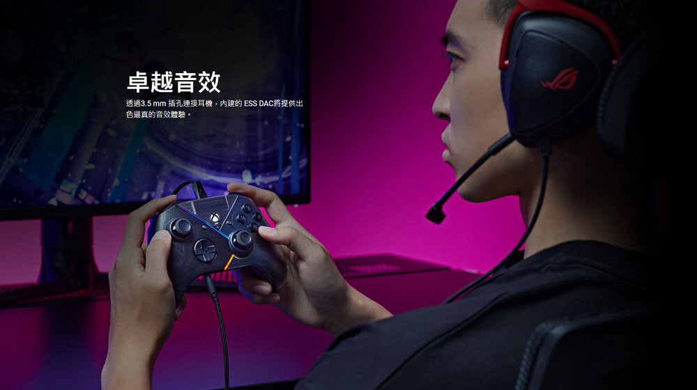 [DHL US] ASUS ROG RAIKIRI Pro PC [ Wired ] Gamepad Gaming Controller for PC XBOX
