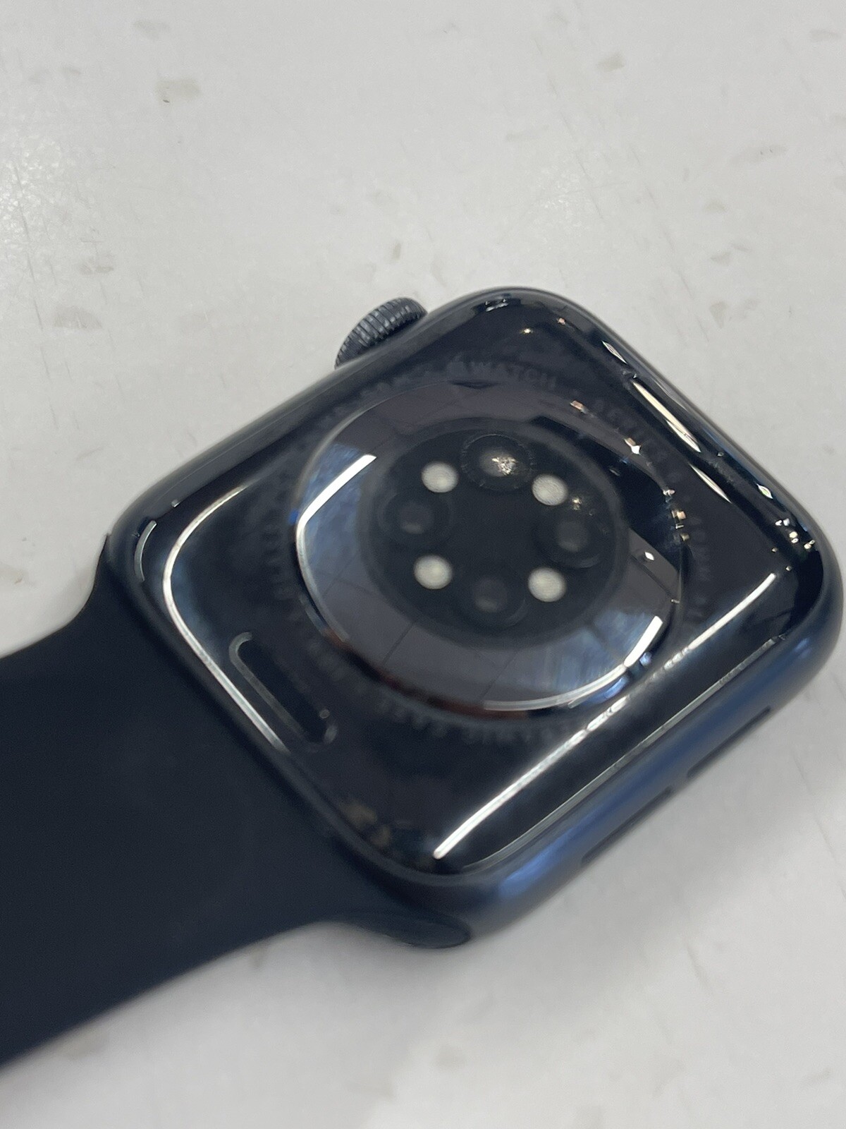Apple Watch Series 6 40mm Space Gray Aluminum Case with Black Sport Band -…