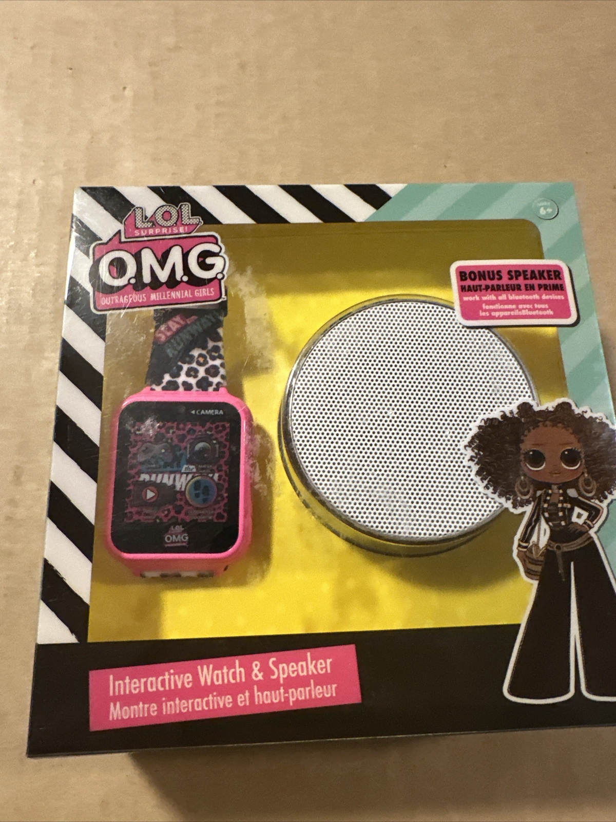 LOL Surprise O.M.G Interactive Kid’s Watch And Speaker Brand New Factory Sealed