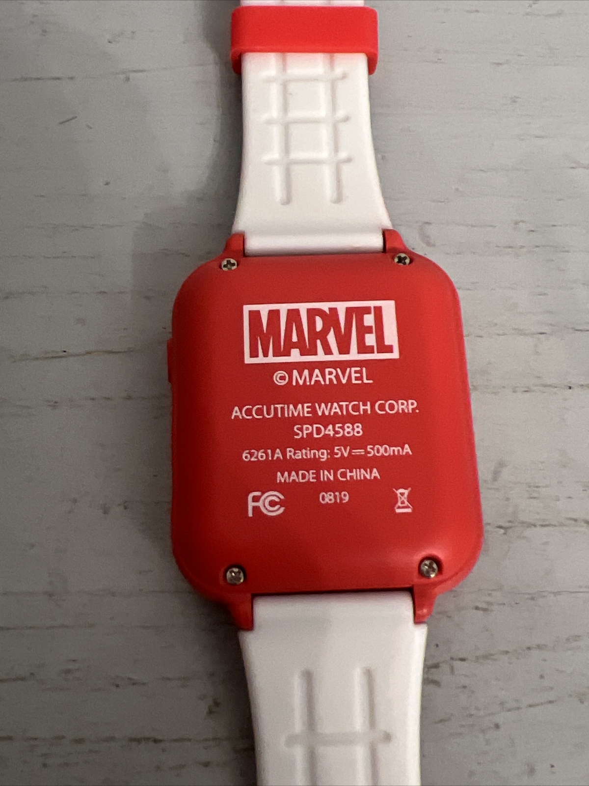ITIME KIDS ACCUTIME SMART WATCH SPIDERMAN THEMED (TESTED FULL WORKING ORDER)