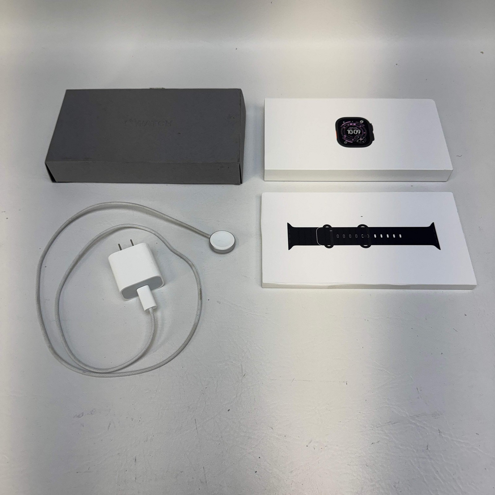 Unlocked Apple Watch Ultra 3 49MM Black Titanium Ocean Band MF0J4LW/A