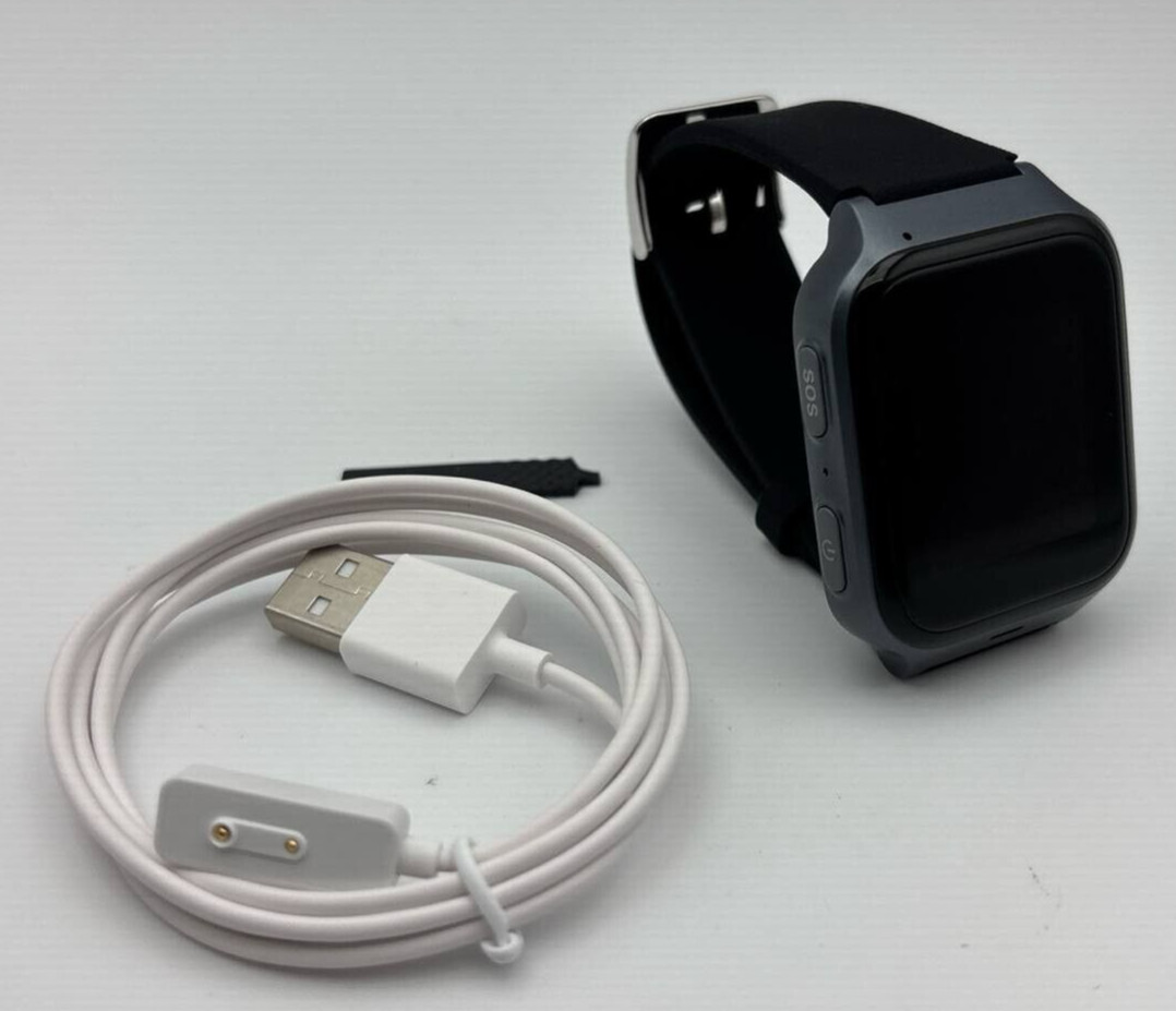 Timex MT43AY Family Connect Senior Smart Watch WiFi 45mm Android iOS T-Mobile