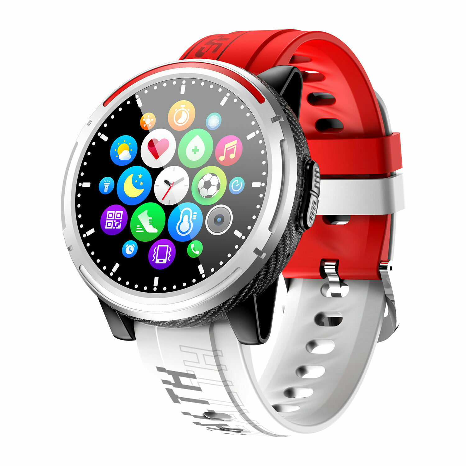Digital Waterproof Smartwatch Phone Call Fitness Heart Rate