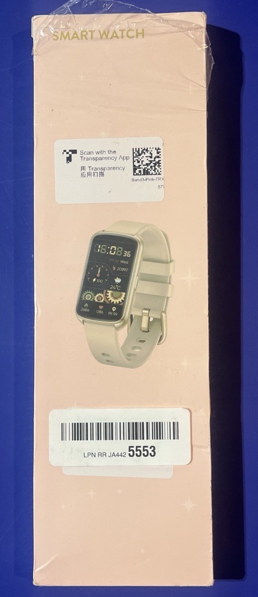 Fitness Tracker Smart Watch Heart Rate Oxygen Blood Monitor Activity Tracker NEW