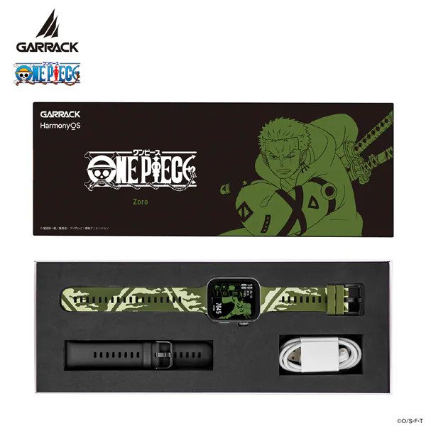 GARRACK ONE PIECE x Smartwatch Zoro Model HUC-OP-FT3-Z