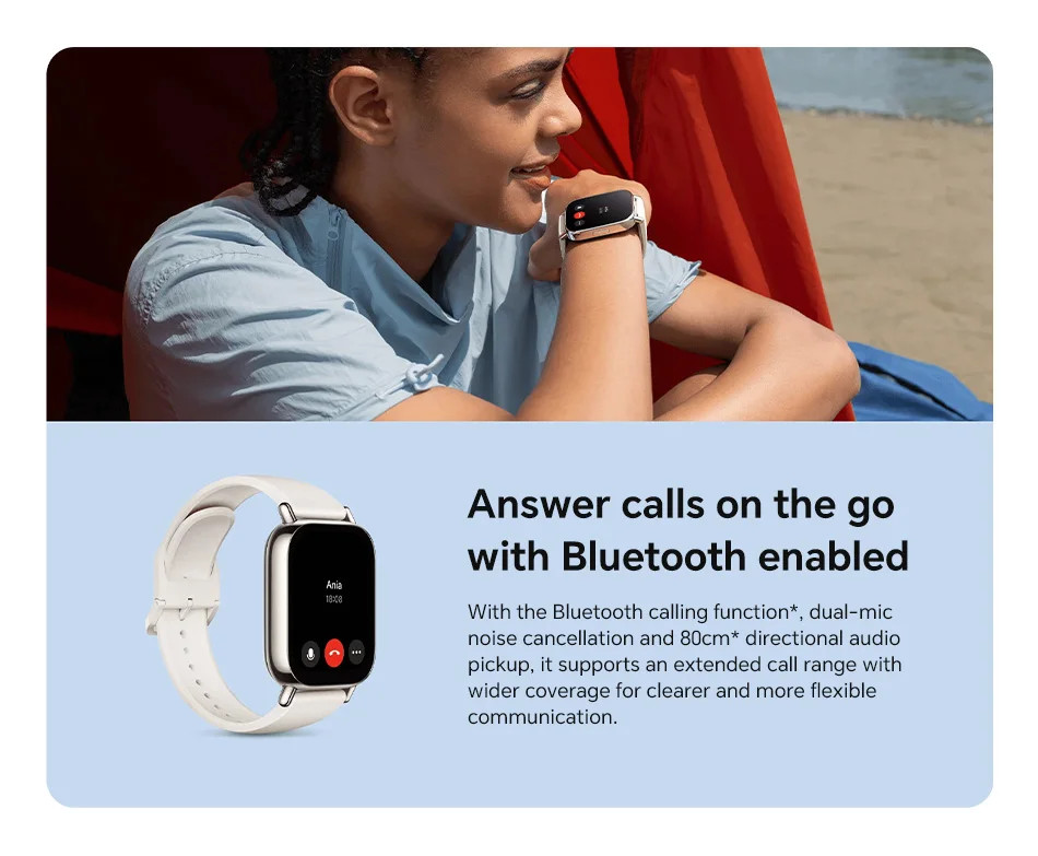 Global Version Xiaomi Redmi Watch 5 Lite 1.96” AMOLED Screen Bluetooth GNSS