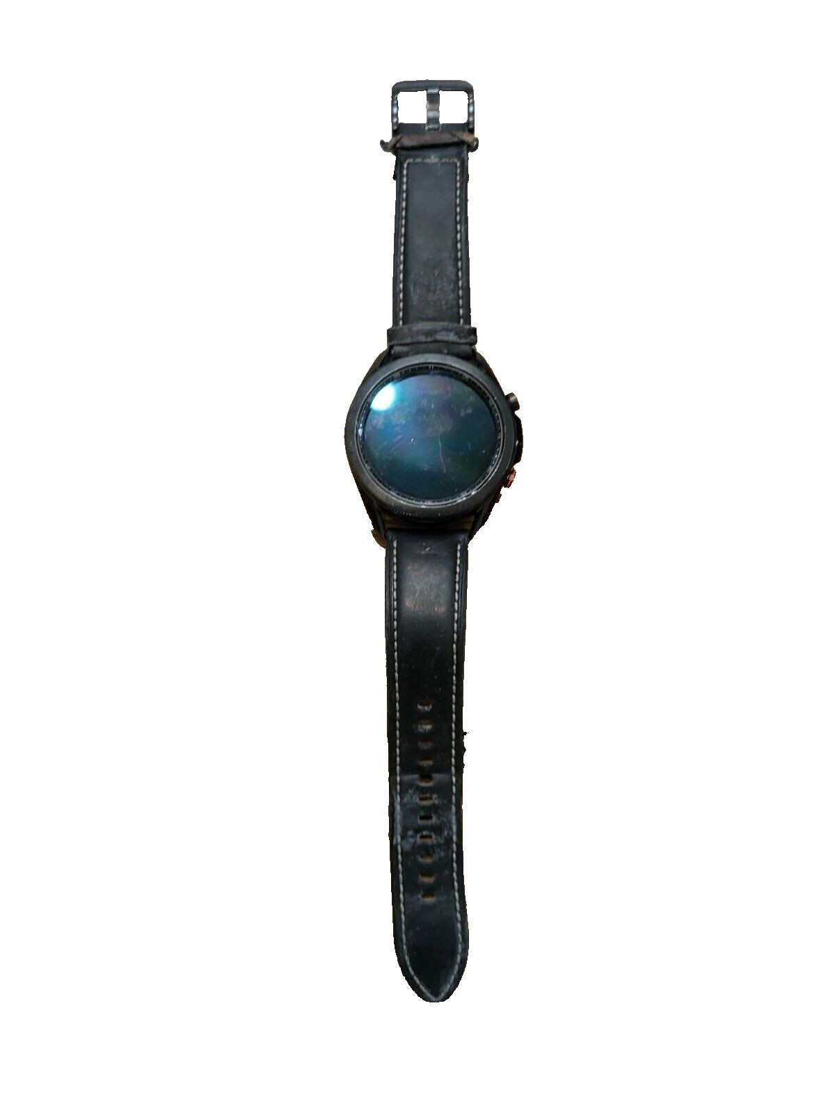 Samsung Galaxy Watch3 LTE Leather Band Mystic Black Smartwatch