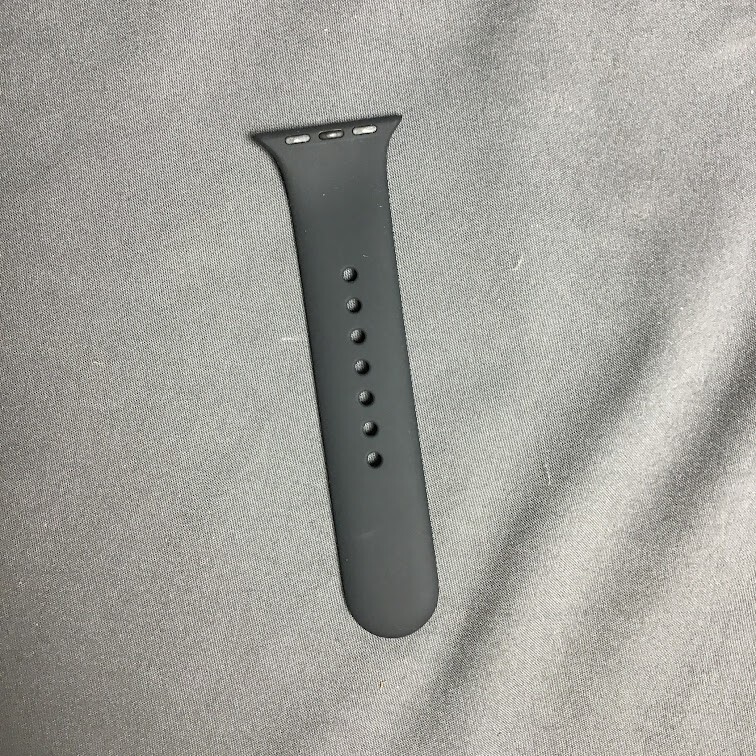Apple Watch Series 3 38mm Space Gray Aluminum Case with Black Sport Band