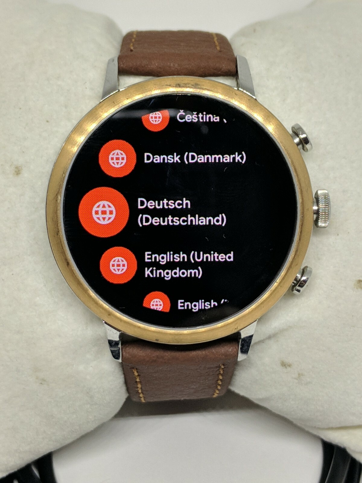 Fossil Gen 4 Authentic Genuine Digital Smart Watch FTW6016 BK245