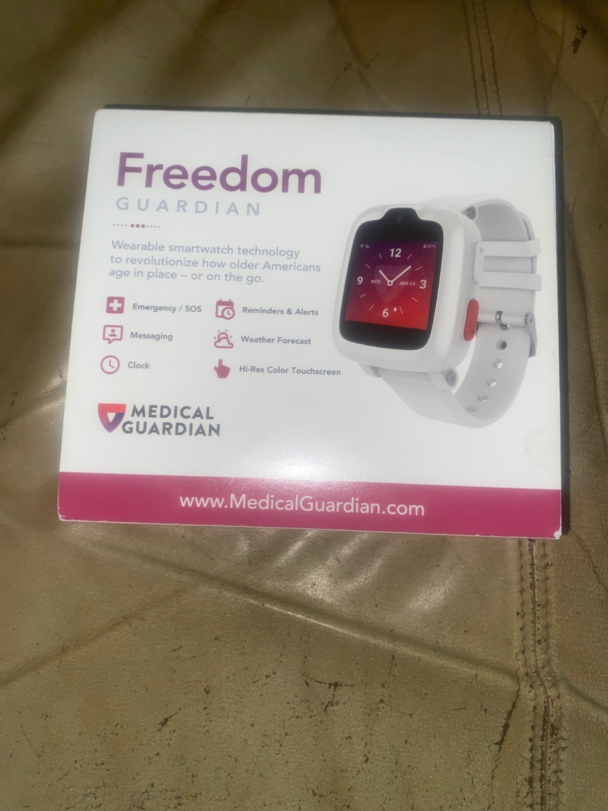 Freedom Guardian. Wearable SmartWatch