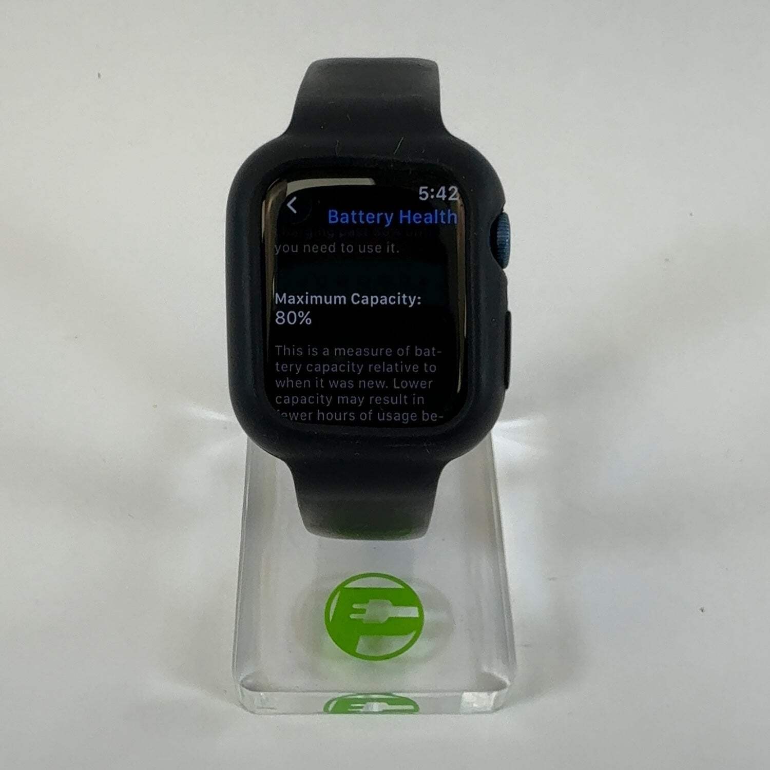 Broken GPS Only Apple Watch Series 7 41MM Aluminum MKN13LL/A READ