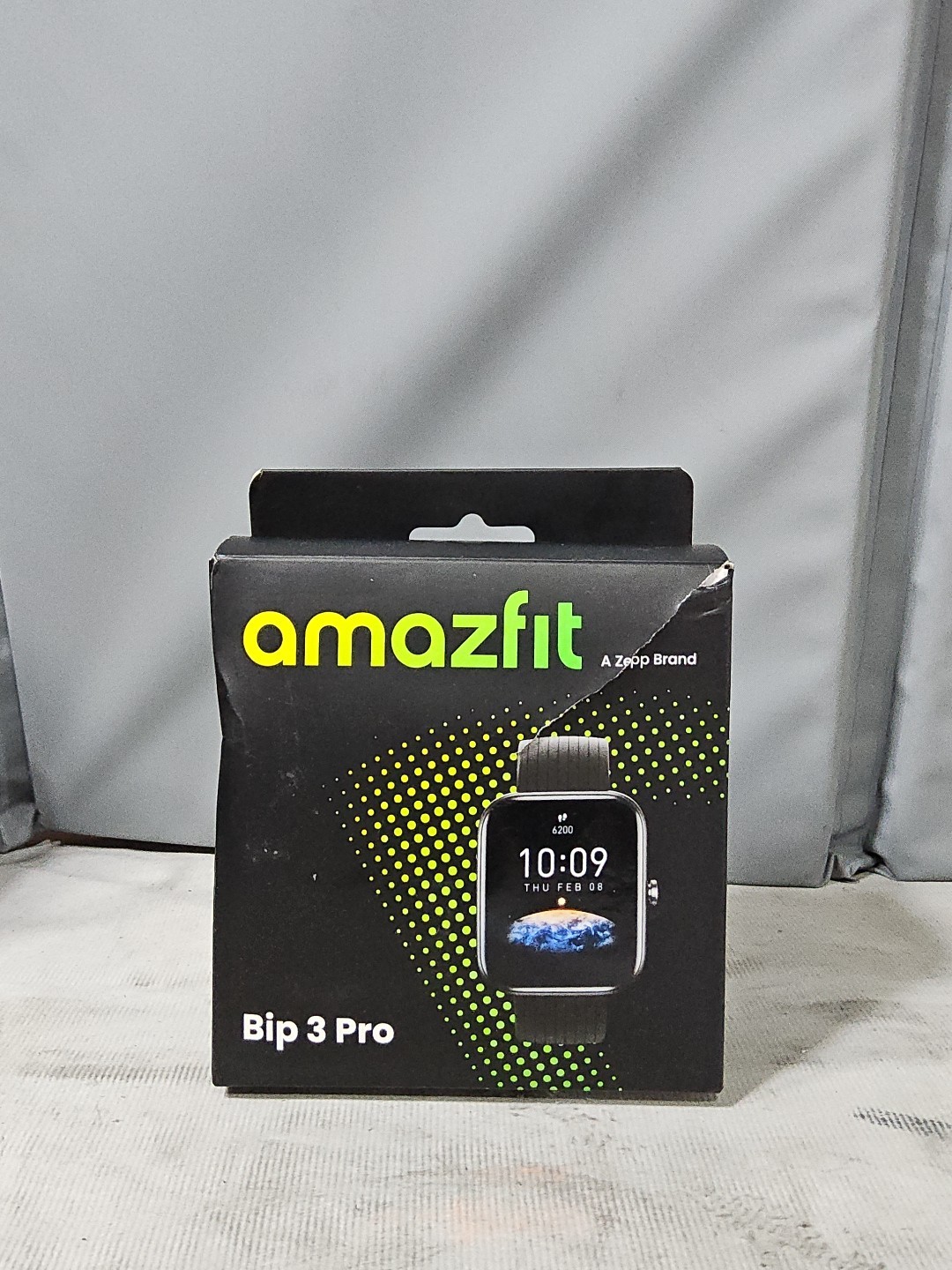 +Amazfit Bip 3 Pro 43mm Smartwatch with Heart Rate Monitor – Black – NewOpenBox