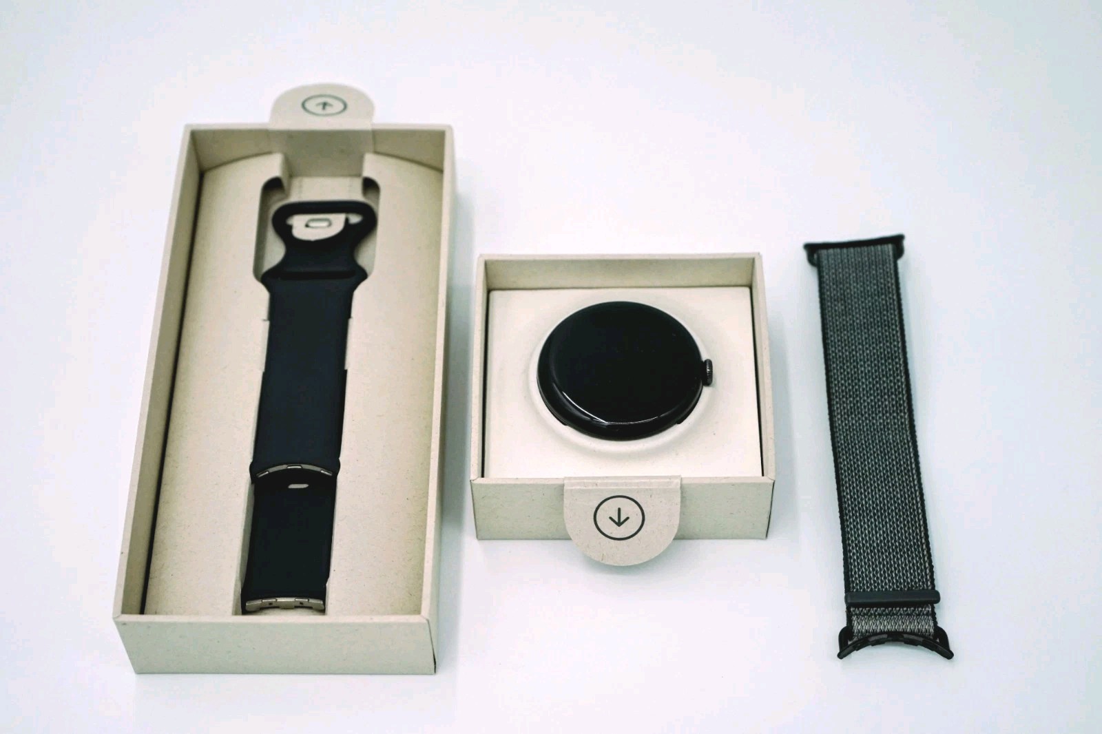 Google Pixel Watch 3 45mm LTE Matte Black + Extra Band (Open Box/Used)