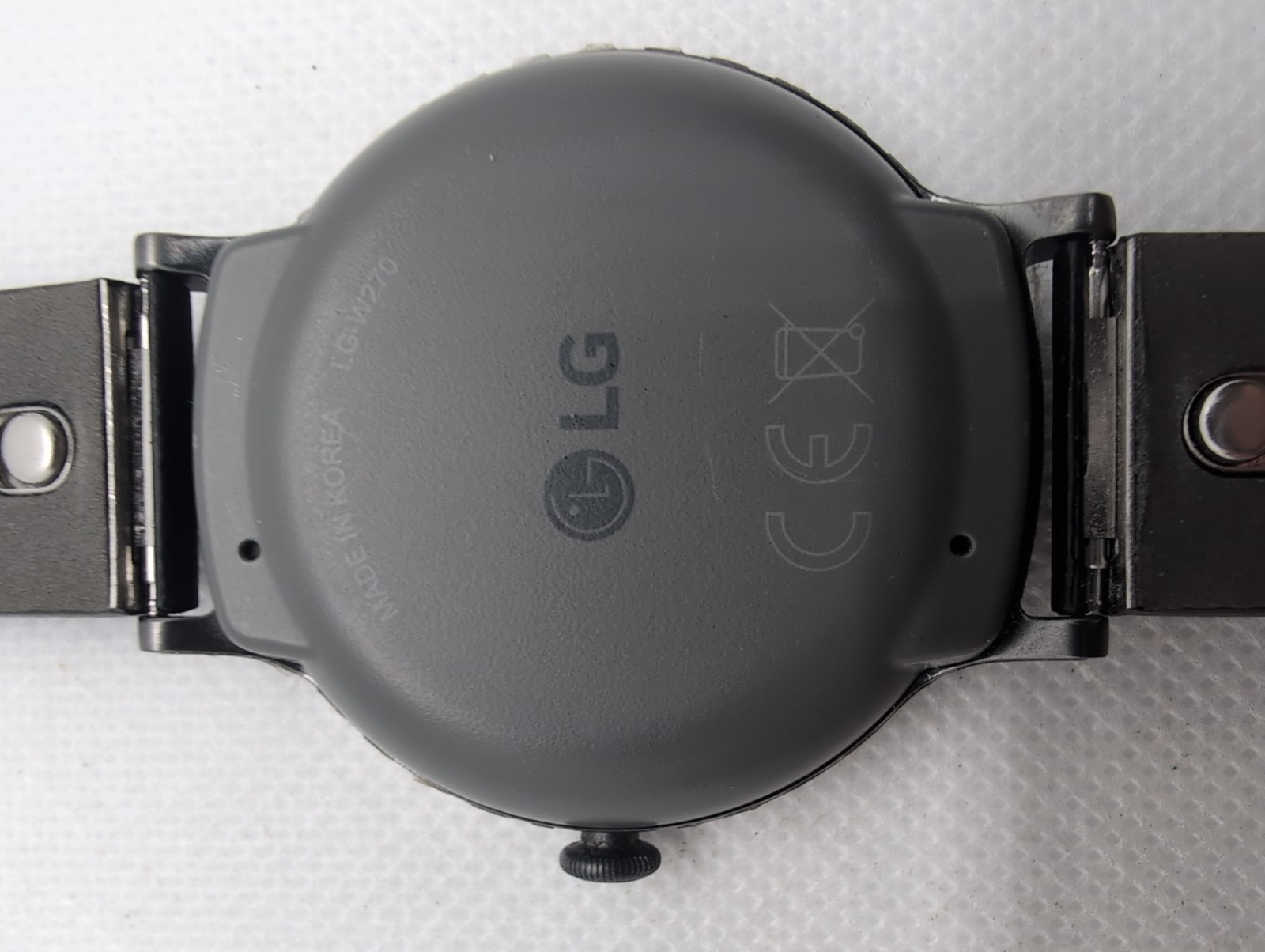 LG Smart Watch LGW270 Gray Unisex GPS WIFI Capable Unknown Condition
