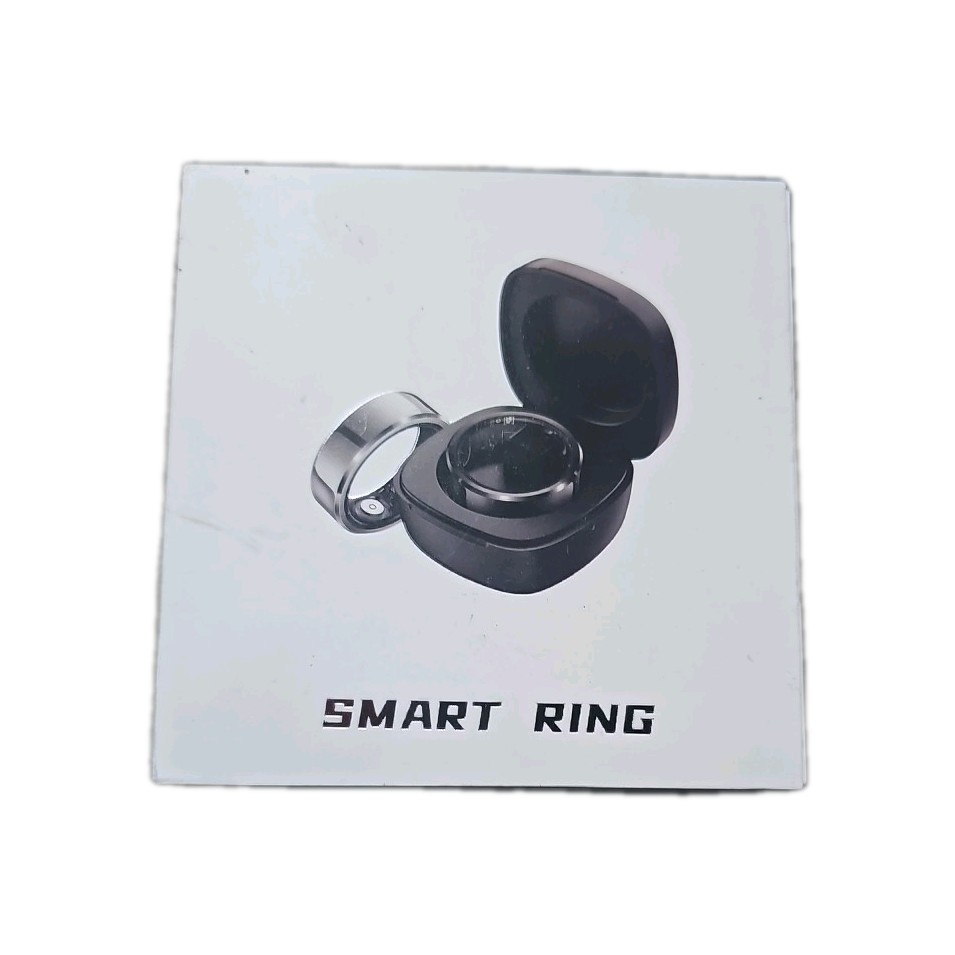 Smart RING, Wearable Device Multifunctional modern design Black High-tech ring