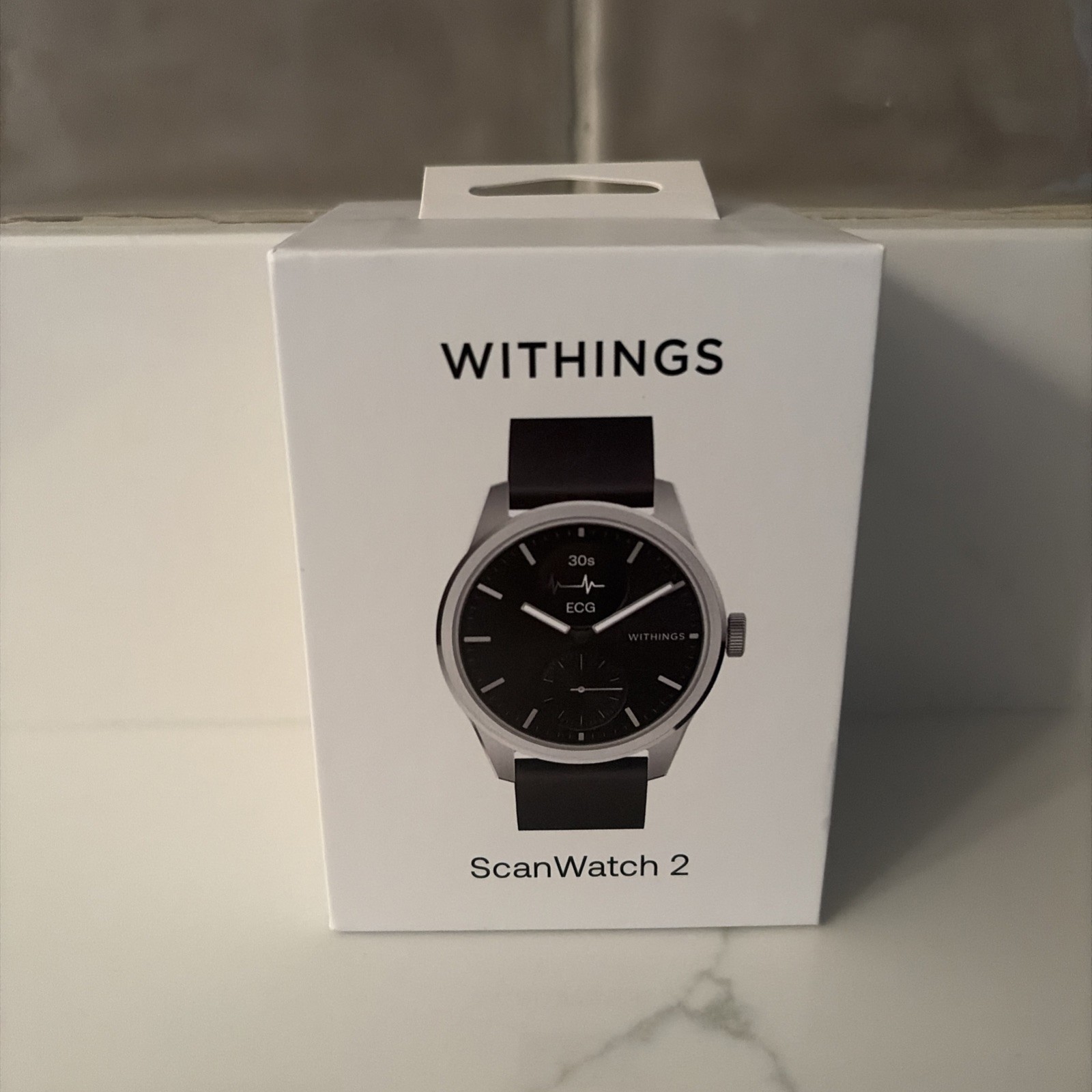 Withings ScanWatch 2 (Black / Silver) (42mm) (HWA10-model 4-All-Int) (NISB)
