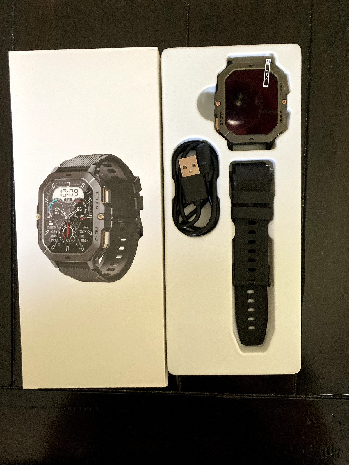 2024 Waterproof Bluetooth Call Blood Pressure Sports Men Fitness Smart Watch