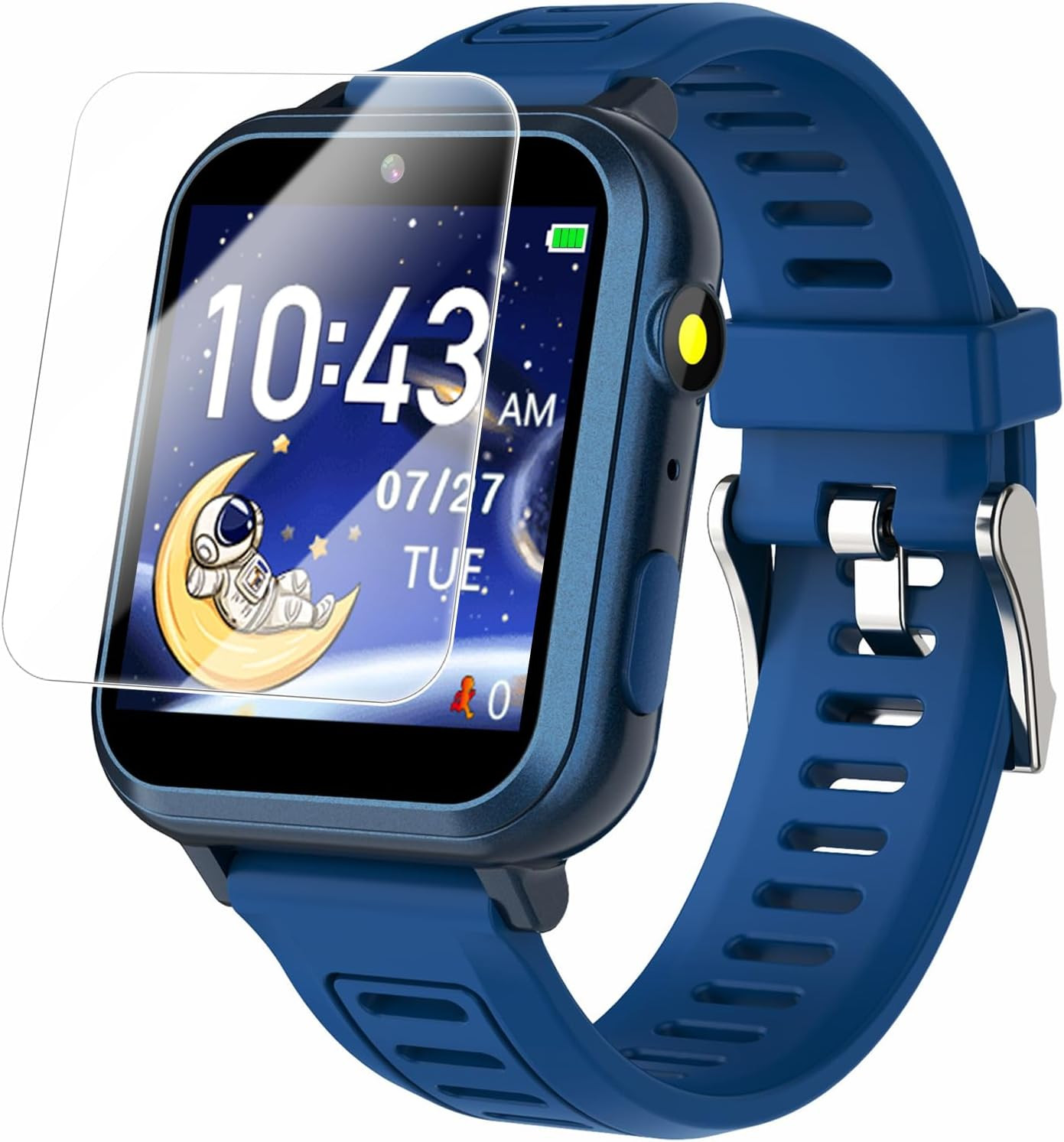Reloj Inteligente Infantil Juegos 24 Pantalla Tactil Camara Musica Linterna