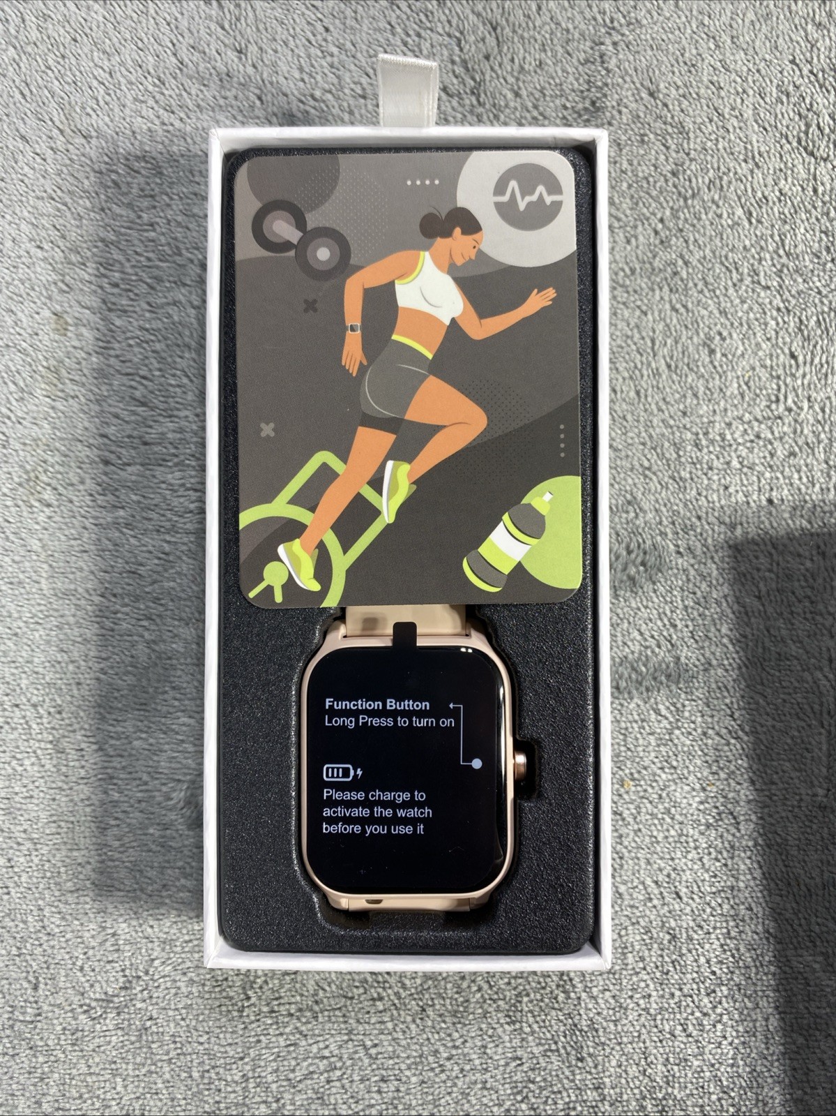 Smart Watch Alexa Built-in Fitness Calls Waterproof HR Tracker iPhone VeryFit